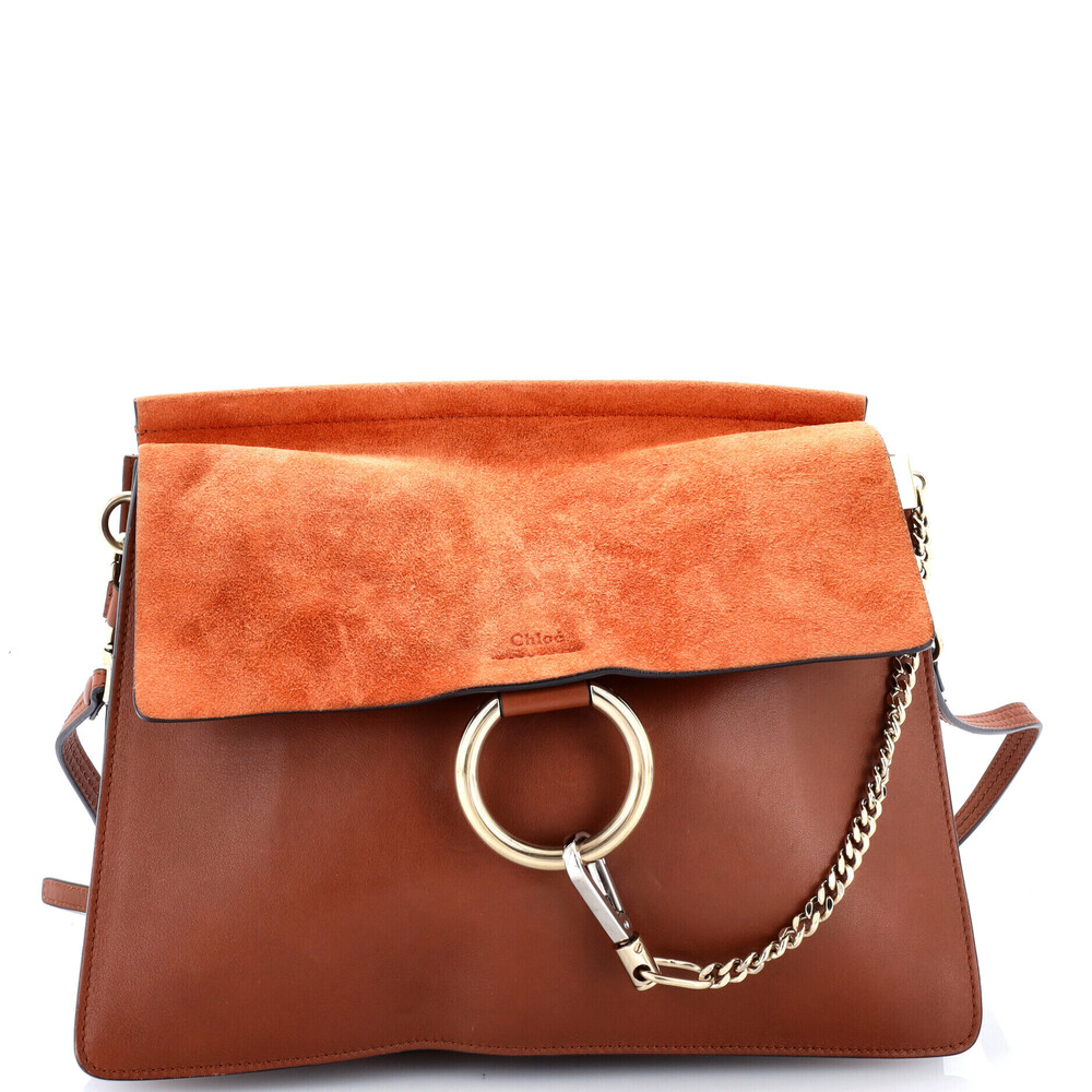 Chloe Medium Faye Shoulder Bag Leather